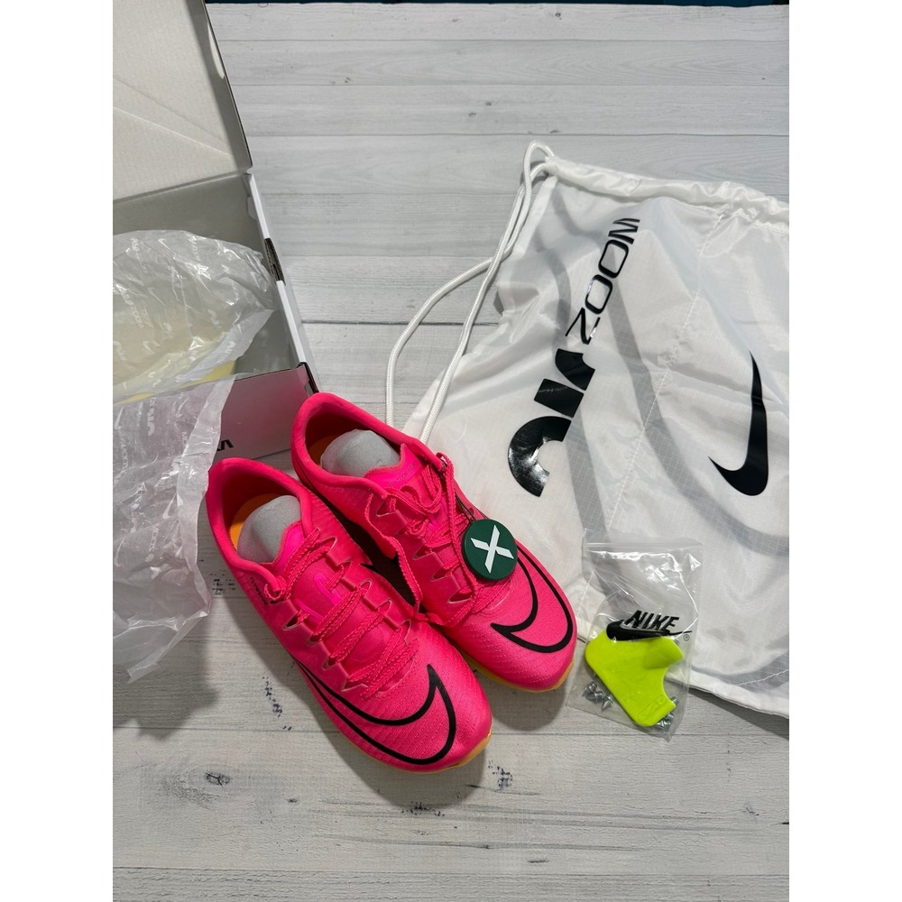 Nike Air Zoom Maxfly Hyper Pink Track Spikes Shoe DH5359-600 Men 5 women 6.5 NEW